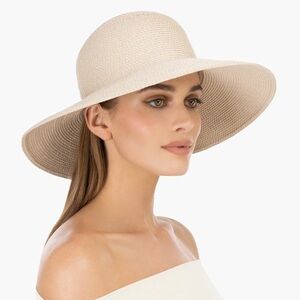Eric Javits Hampton Hat in Cream